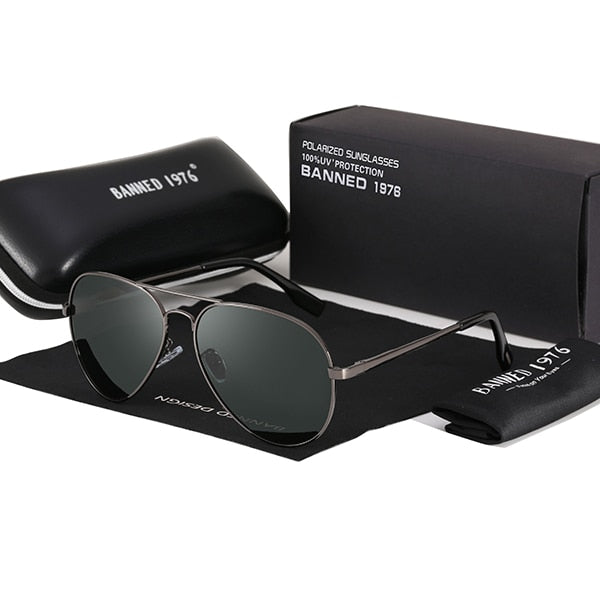 HD Polarized designer brand women men vintage classic sunglasses