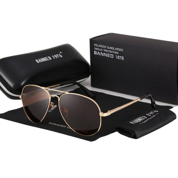 HD Polarized designer brand women men vintage classic sunglasses