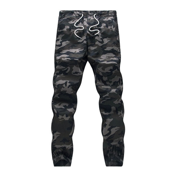 Cotton Men Jogger Pencil Harem Pants Camouflage Military Pants