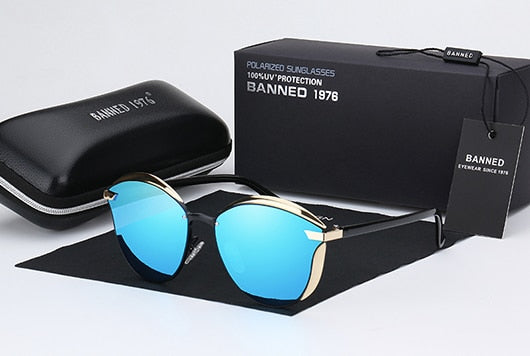 Women Fashion Round Ladies Vintage Oversized Female sunglasses