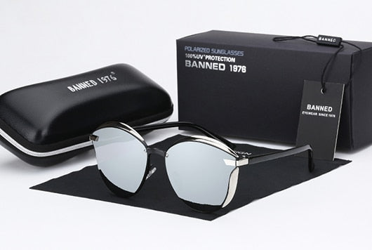 Women Fashion Round Ladies Vintage Oversized Female sunglasses
