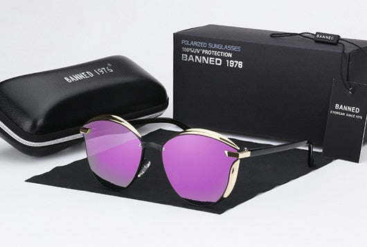 Women Fashion Round Ladies Vintage Oversized Female sunglasses