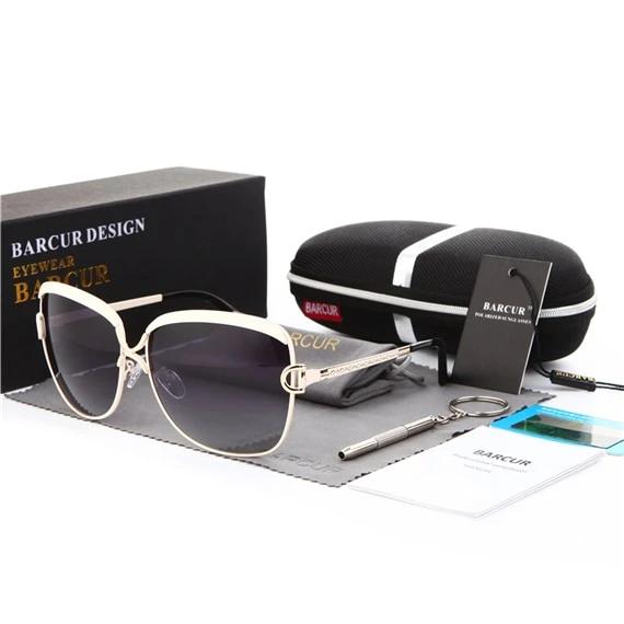 Gradient Lens Round Square women Ladies Polarized Sunglasses