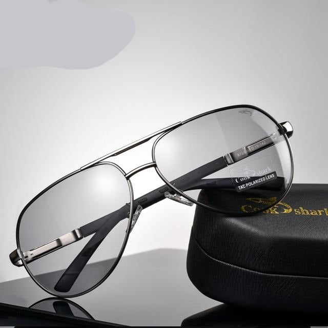 Tide polarized driving driver blue men's sunglasses