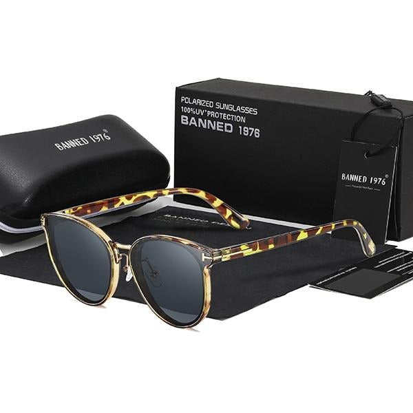 Polarized lady Sunglasses cat eye Fashion Women Sunglasses