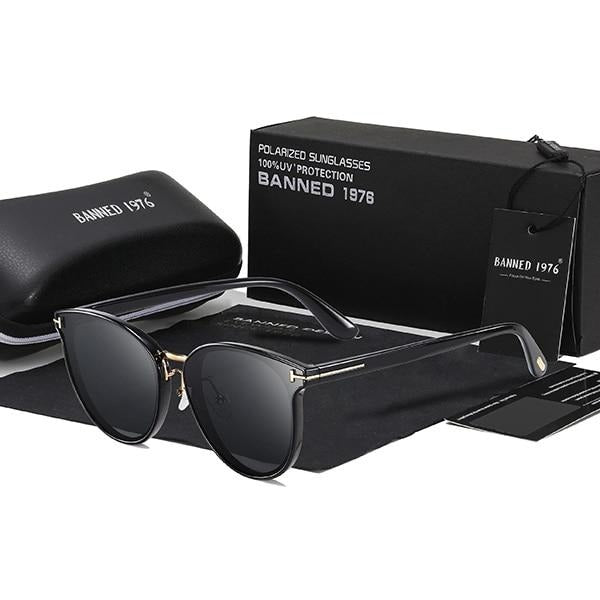Polarized lady Sunglasses cat eye Fashion Women Sunglasses