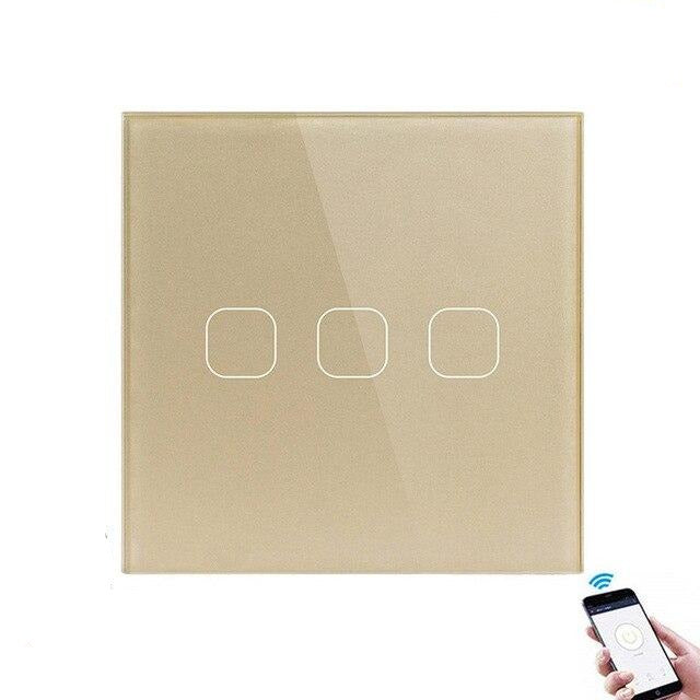 1/2/3 Gang Smart  Wall  Wireless Touch Light Switch