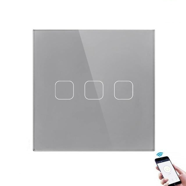 1/2/3 Gang Smart  Wall  Wireless Touch Light Switch