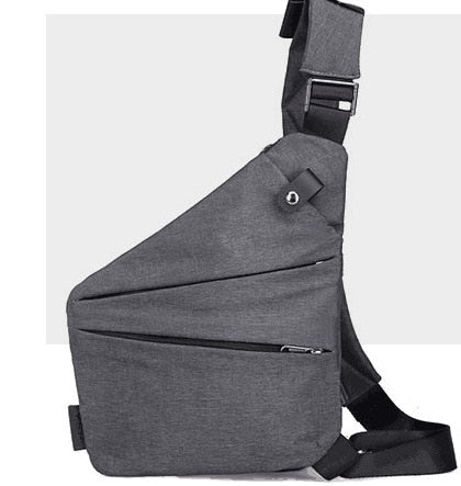 Thin Personal Holster Tactical Shoulder Sling Vintage Crossbody men Bag