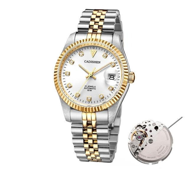 Automatic Mechanical DATE Waterproof Men Wrist watch