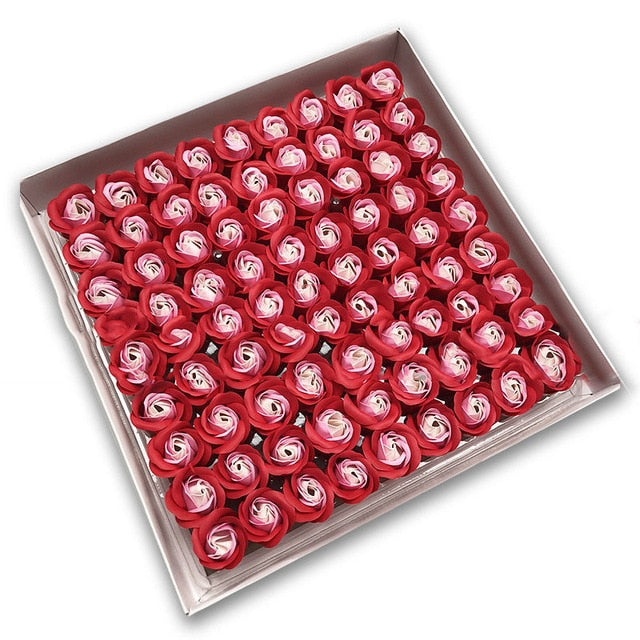 81Pcs Rose Bath Floral Rose Flower Valentine's Day Gift