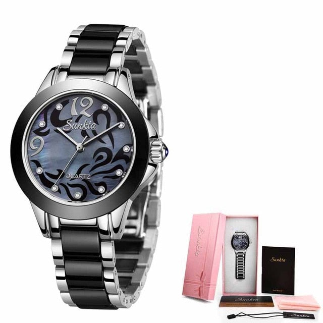 Rose Gold Women Quartz Ladies Top Brand Luxury Female Girl Watch