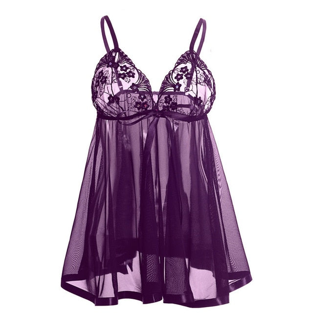 Women Nightwear Nightgown Large Size Sling Female Sleepwear Night Dress