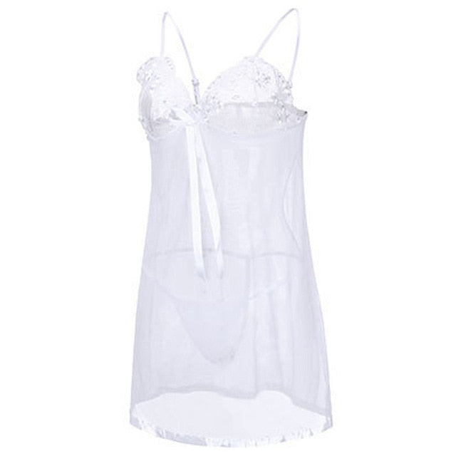 Women Nightwear Nightgown Large Size Sling Female Sleepwear Night Dress