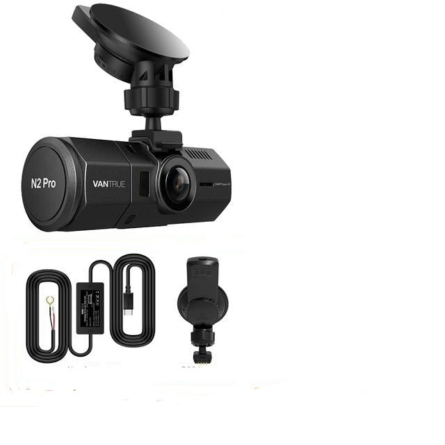 Dual Dash Cam Night Vision GPS HD 1080P Car DVR Video Recorder