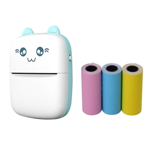 Wireless BT Photo Label Memo Portable Mini Thermal Printer