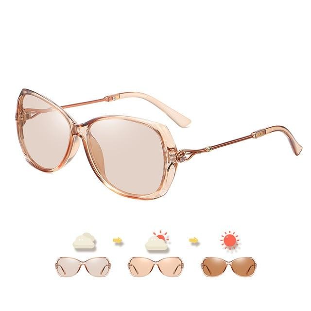 Photochromic Sunglasses For Women Polarized Oversized Ladies Eyewear