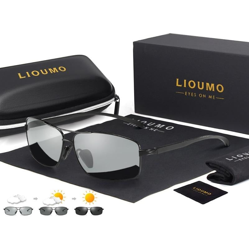 Sunglasses Men Women Polarized Photochromic Driving Glasses