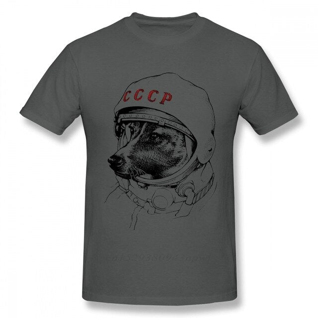 CCCP Laika Space Traveler USSR Soviet Union T-Shirt