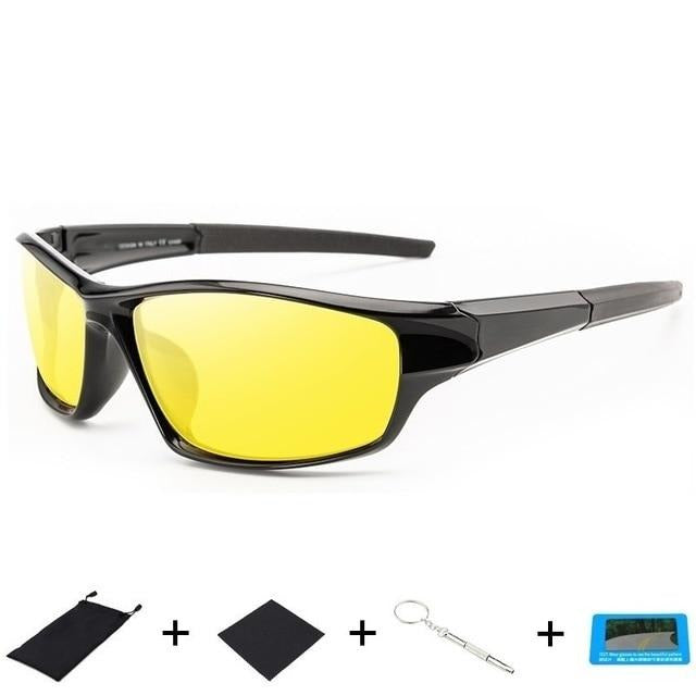 Sports Men Women Day And Night vision Polarized Sunglasses