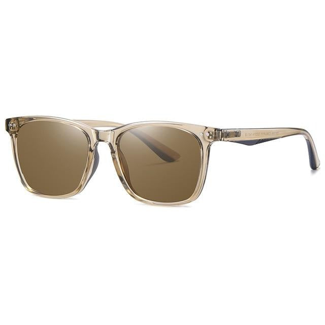 Square Polarized Men Women Ultra Light TR Frame Anti-Glare Driving Sunglasses