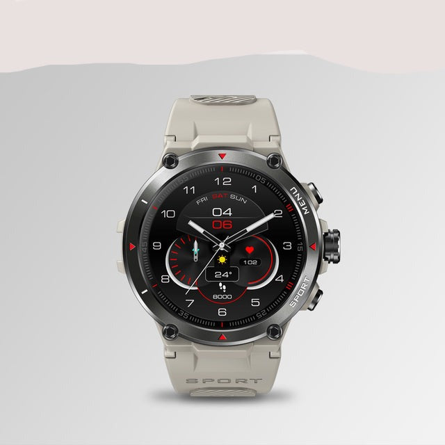 GPS AMOLED Display Water Resistant Long Battery Life Smart watch
