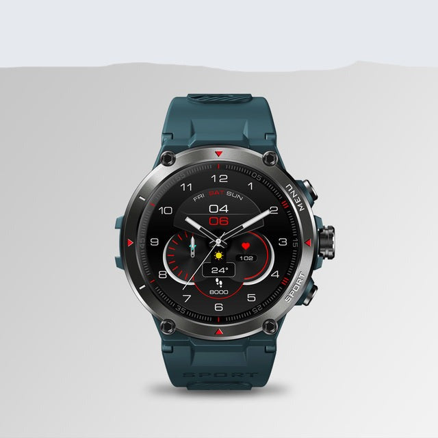 GPS AMOLED Display Water Resistant Long Battery Life Smart watch