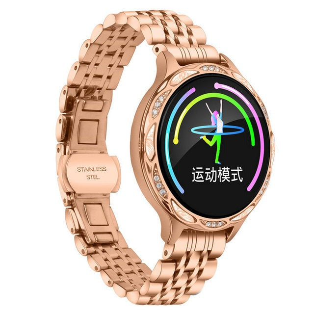 Women IP68 sports Wristwatch Bluetooth Watch Bracelet