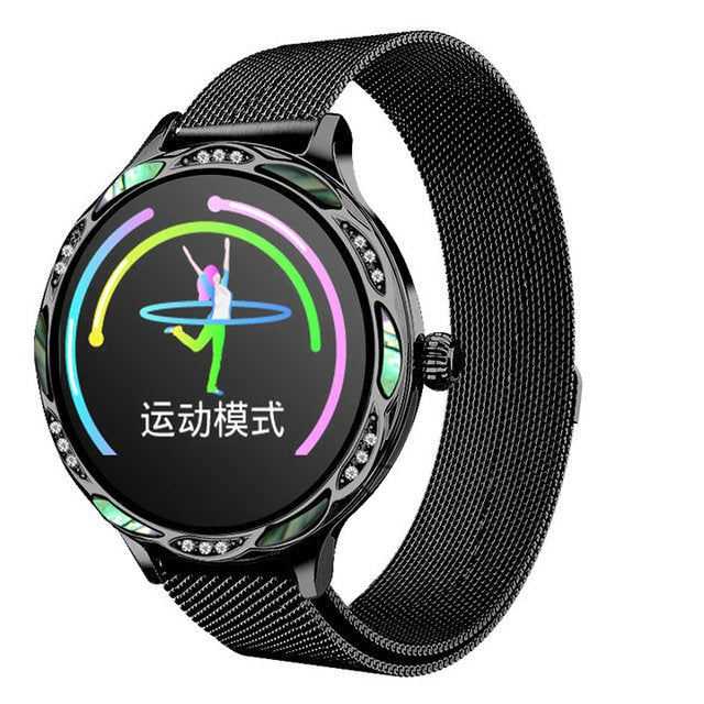 Women IP68 sports Wristwatch Bluetooth Watch Bracelet