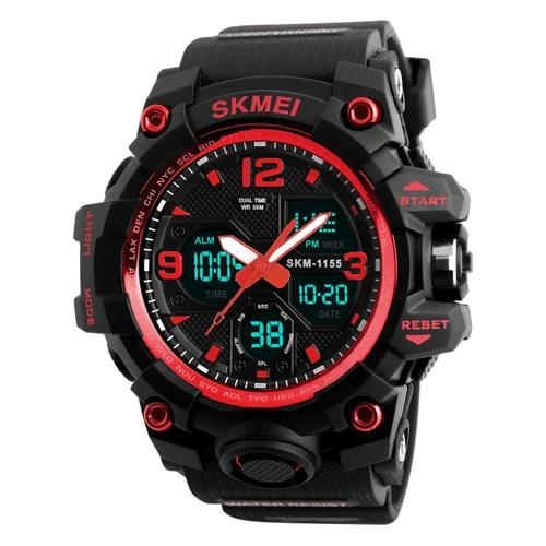 Men Sports Quartz Analog LED Digital Military Waterproof Watch