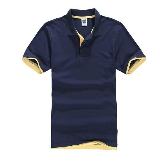 Plus Size XS-3XL Men's Polo Cotton Short Sleeve T shirt