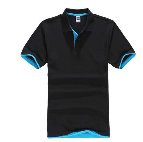 Plus Size XS-3XL Men's Polo Cotton Short Sleeve T shirt
