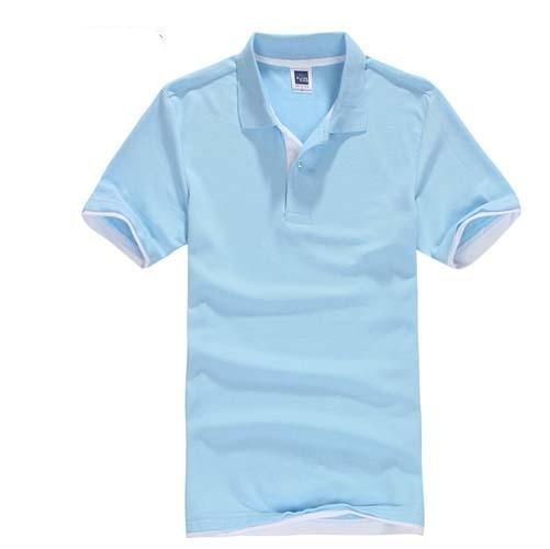 Plus Size XS-3XL Men's Polo Cotton Short Sleeve T shirt