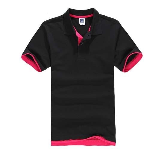 Plus Size XS-3XL Men's Polo Cotton Short Sleeve T shirt