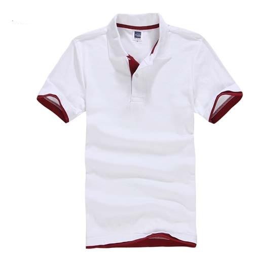 Plus Size XS-3XL Men's Polo Cotton Short Sleeve T shirt