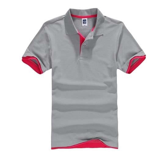 Plus Size XS-3XL Men's Polo Cotton Short Sleeve T shirt