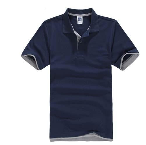 Plus Size XS-3XL Men's Polo Cotton Short Sleeve T shirt