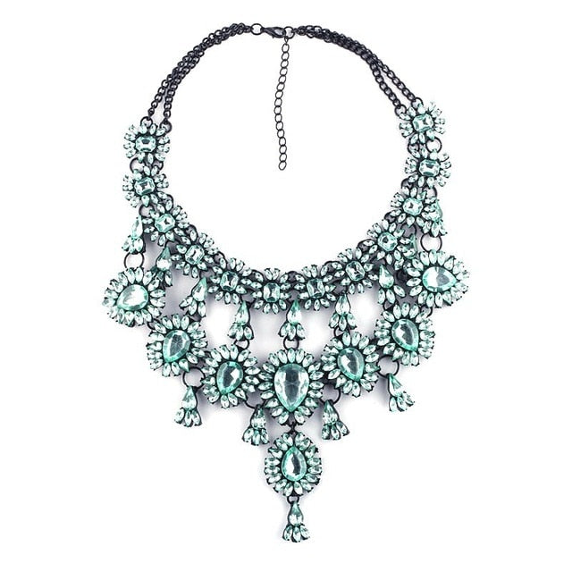 Charm Collar Pendant Choker Maxi Necklace for Women