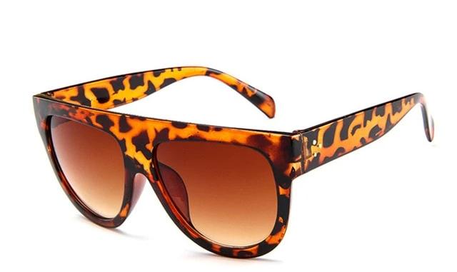 Luxury Vintage Big Full Frame Women sunglasses
