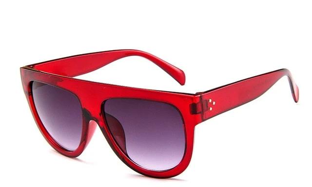 Luxury Vintage Big Full Frame Women sunglasses