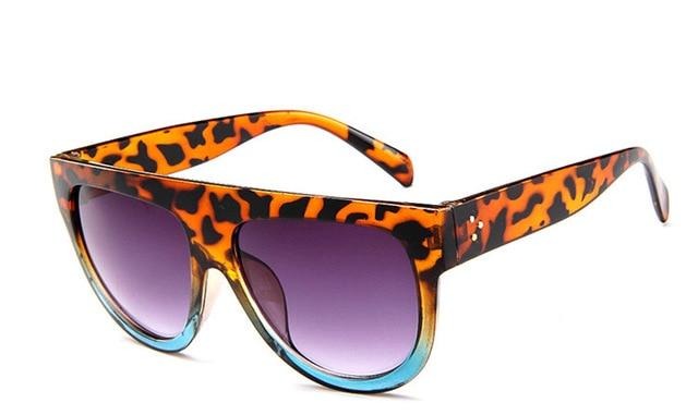 Luxury Vintage Big Full Frame Women sunglasses