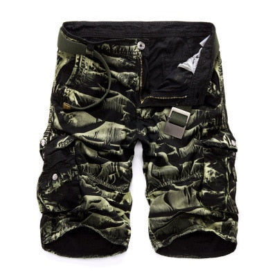 Camouflage Pure Cotton Comfortable Men's Shorts