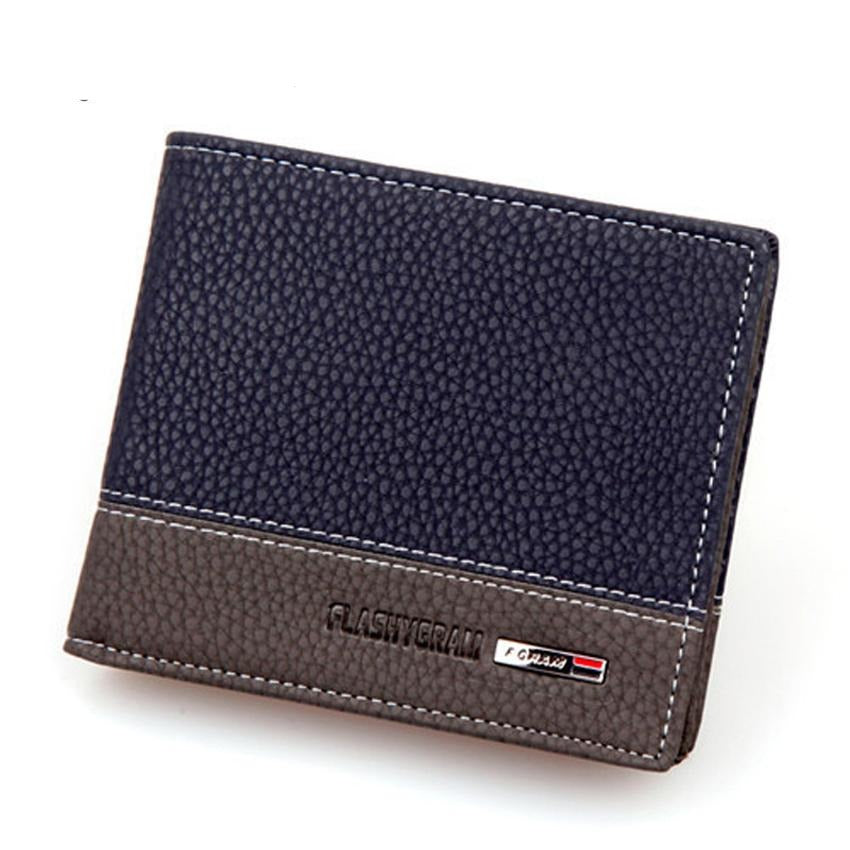 PU Leather Male Wallet Purse