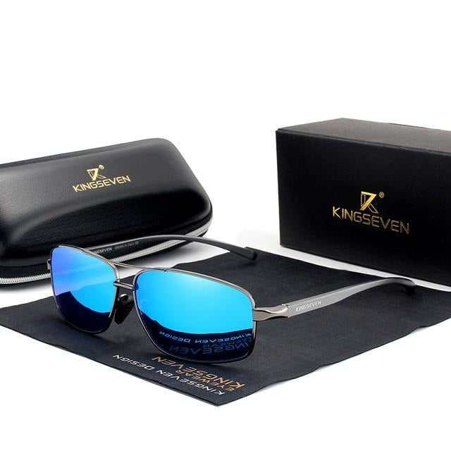 Vintage Polarized Square Classic men's Sunglasses