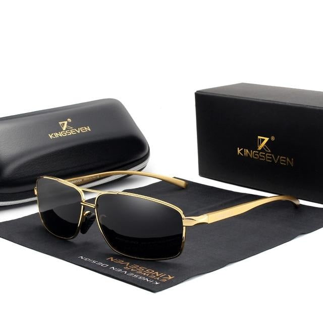Vintage Polarized Square Classic men's Sunglasses