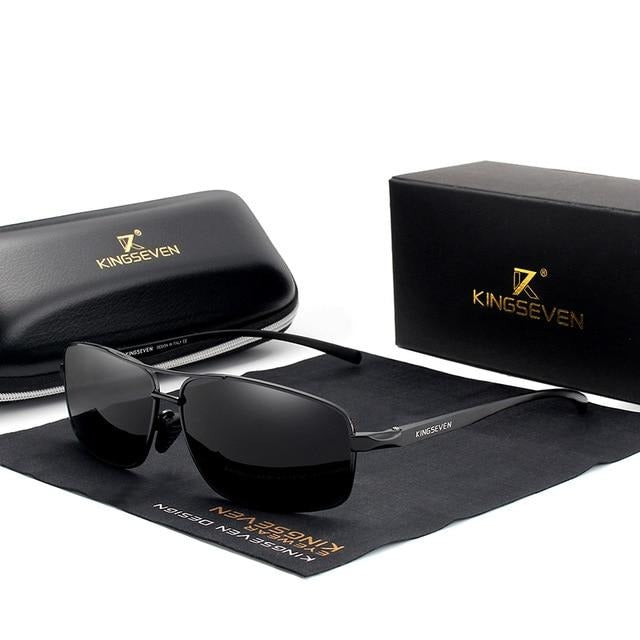 Vintage Polarized Square Classic men's Sunglasses