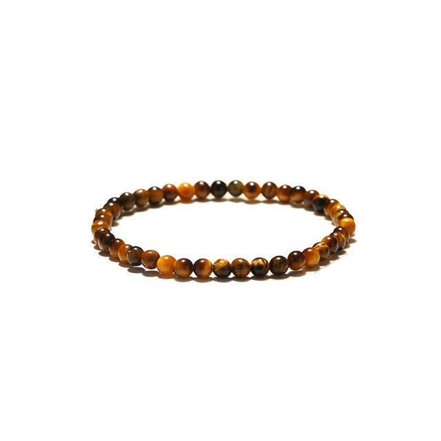 Tiger eyes Beads Charm Natural Stone Bracelet