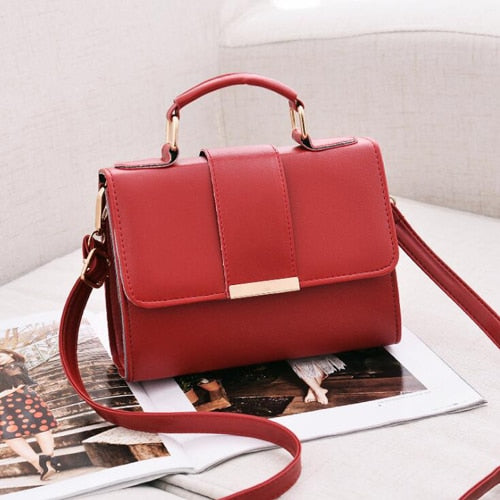 REPRCLA PU Leather Handbags Small Shoulder Bag for Women