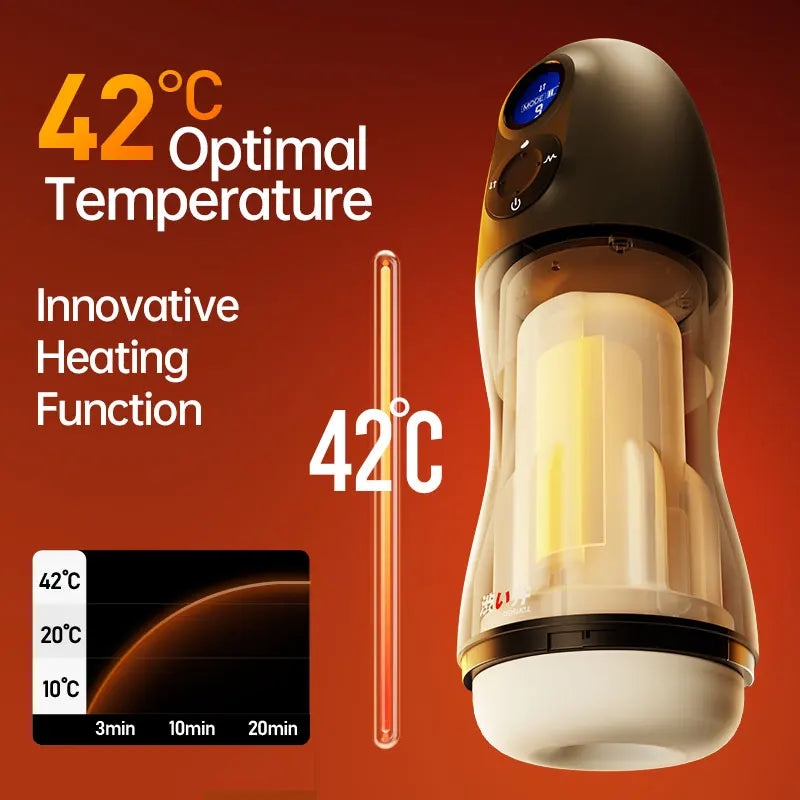 Smart Sex Robot for Men Vacuum Oral Sex Sucking Automatic Male Masturbator