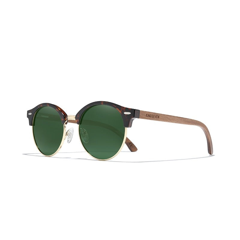 Handmade High Quality Black Walnut Wood  Polarized  Sunglasses